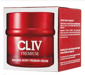 CLIV Ginseng Berry Premium Moisturizing Lifting Face Cream 50 ml Korean Beauty - Picture 1 of 6