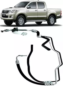 For Toyota Hilux Power Steering High & Low Pressure Supply Pipe Diesel 2006 - 15 - Picture 1 of 10