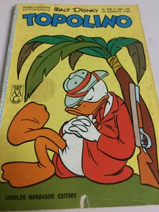 Italian Edition Disney TOPOLINO # 508 AUG 22 1965 Vintage Mickey Mouse - Bild 1 von 4