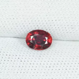 0.55 cts Fine Luster Natural Pigeon Blood Ruby Oval From Mozambique....!!!! - Picture 1 of 2