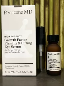 Perricone MD High Potency Growth Factor Firming & Lifting Eye Serum 0.5 US fl oz - Picture 1 of 3