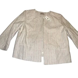 Pink and Gray Loft Blazer Size M - Picture 1 of 10