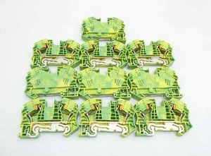 10x PHOENIX CONTACT PT16N-PE (3212147) SCHUTZLEITER-REIHENKLEMME - set of 10 - Picture 1 of 4