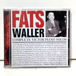 Fats Waller Complete Victor Piano Solos 2 CD Music Album 52 Original Tracks - Imagen 1 de 5