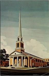 Glasgow Baptist Church Glasgow Kentucky Chrome Postkarte B9 - Bild 1 von 2