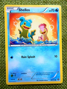 Shellos 28/114 (NM, Pokémonkarte, Dampfbelagerung, 2016, Wasser, üblich) - Bild 1 von 2