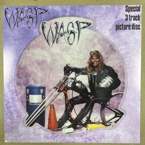 W.A.S.P.- MEAN MAN- ORG UK CAPITOL SHAPED PICTURE DISC -CLP 521-GREAT COPY!! - Picture 1 of 5