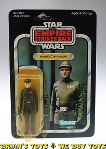 Vintage Kenner Star Wars Carded ESB Imperial Commander Actionfigur C5Y - Bild 1 von 6