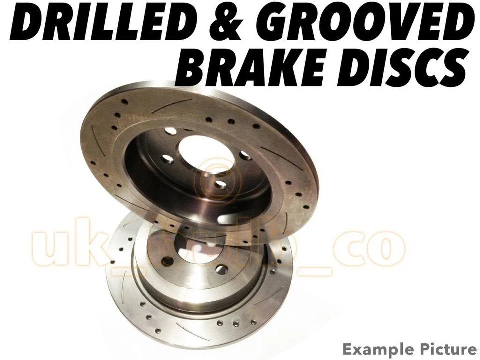 Drilled & Grooved FRONT Brake Discs SMART ROADSTER 0.7 Brabus (452.437) 2003-On - Image 1 of 1