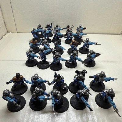 Lote De 30 Cadian Shock Troopers Pintados  Foto 1 de 4