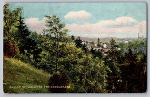 Postal vintage 1908 Bangor ME Valley of the Kenduskeag #1649 - Imagen 1 de 2