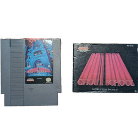 Ghoul School NES Nintendo Electro Brain Game + Manual Authentic Cleaned Tested