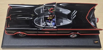 Hot Wheels Elite DC Batman Classic TV Series 1966 Batmobile with Batman & Robin - Image 1 of 4