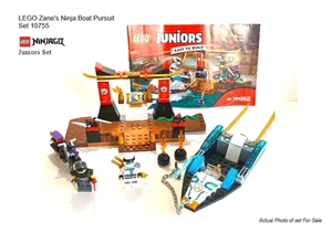 LEGO Zane's Ninja Boat Pursuit Set ... 10755 + Box - Picture 1 of 5