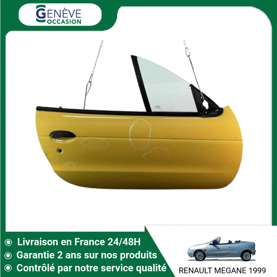 🇫🇷 PORTE AVANT DROIT RENAULT MEGANE I CAB PH2 99-03 ➤7751470421 ♻️ - Photo 1/3