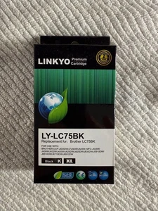 Ink Cartridge Brother LC75 LC71BK MFC-J6510DW MFC-J280W MFC-J425W EXP U-Pick - Picture 1 of 11