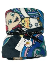 NWT Vera Bradley Plush Throw Blanket Pixar Toy Story Andy's Room 50"x80" - Picture 1 of 8