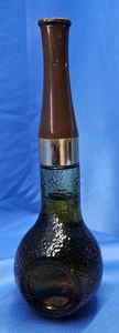 Vintage Avon Pipe Spicy After Shave Mostly Full Bottle Green - Picture 1 of 5