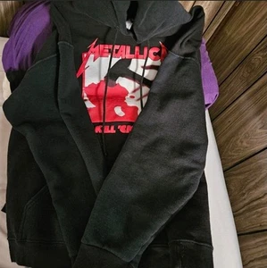 Vintage Metallica KILL EM ALL hoodie 90's XL excellent condition. ⚰️🦇🛹🔥🔥🏆 - Picture 1 of 8