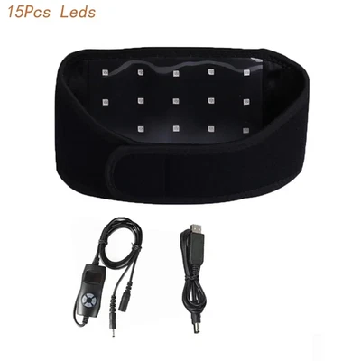 Red Light Therapy Belt Portable Infrared Neck Wrap Home Use Neck Pain Relief - Image 1 of 4