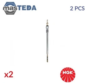 6092 ENGINE GLOW PLUGS NGK 2PCS FOR VAUXHALL ASTRA V,VECTRA II,ASTRAVAN V 1.9L - Picture 1 of 7