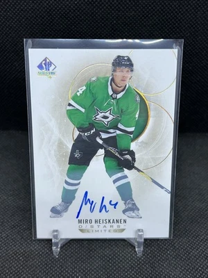 2020-21 SP Authentic Limited Autographs #46 Miro Heiskanen AUTO - Dallas Stars - Image 1 of 2