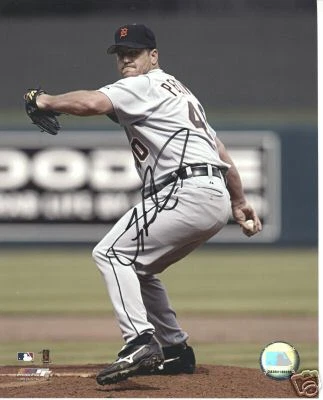 FOTO 8X10 FIRMADA POR TROY PERCIVAL TIGRES DE DETROIT CON CERTIFICADO DE AUTENTICIDAD Foto 1 de 1