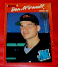 Ben McDonald1990 Donruss *RATED ROOKIE* Collectible MLB Card No. 32