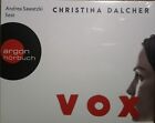 Vox 6 Audio Cds Christina Dalcher Andrea Sawatzki