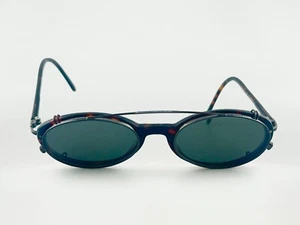 Emporio Armani Eyeglasses 570 275 Tortoise O51-19-130 Frames W/ Sun Clip - Picture 1 of 19