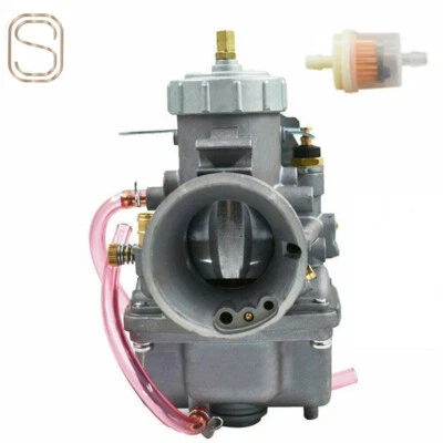 Carburador de carbono adequado para 34mm Dirt Bike 1974-1984 Yamaha YZ125 YZ 125 EUA novo - Imagem 1 de 4