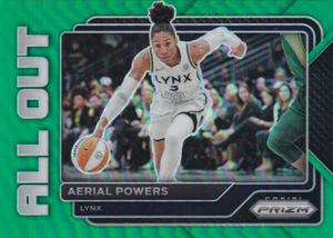2023 Panini Prizm WNBA ALL OUT   Green Prizm #6 AERIAL POWERS -LYNX - Picture 1 of 1