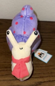 NWT Jellycat Escarfgot Purple Snail Plush Stuffed Animals - Picture 1 of 4