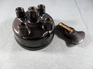 NOS Auto-Lite IG1324 Cap, IG1657R Rotor 1936-1939 1942 1946-1956 Willys Jeep - Picture 1 of 9