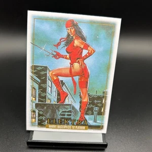 2024 Marvel Masterpieces '92 #22 Elektra Canvas - Bild 1 von 2