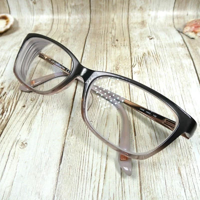 Liz Claiborne Gray Pink Gradient Eyeglasses FRAMES ONLY - L646 HAQ 52-15-130 - Image 1 of 4