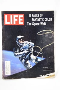 Life Magazine 16 Pages of Fantastic Color The Spacewalk June 18, 1965 - Bild 1 von 5