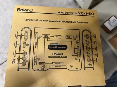 Roland VC-1-SC Video Scan Converter Brand New in Box - Image 1 of 2