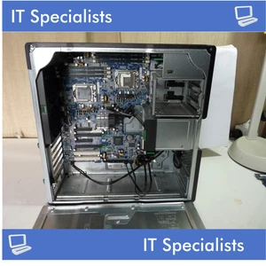 HP Z600 bare bones system, case plus motherboard, sata cables etc. - Picture 1 of 6