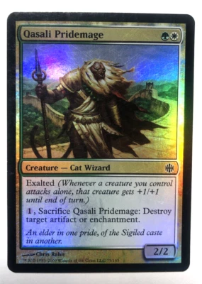 Qasali Pridemage 75/145 Alara Reborn FOIL Common MTG Magic The Gathering NM - Image 1 of 2