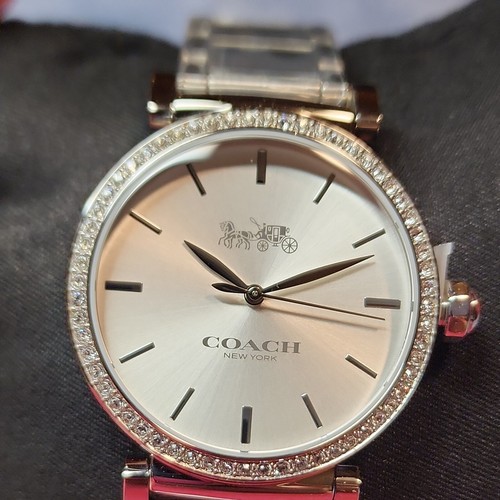 Orologio Coach Donna Madison Cinturino Argento Quadrante Bianco Acciaio Inox 14503577