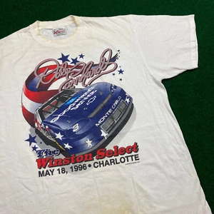 Vintage Nascar Shirt Herren XL weiß 1996 Dale Earnhardt The Winston Select 90s - Bild 1 von 17