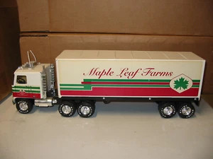 Nylint Cab-Over GMC 18 Wheeler Maple Leaf Farms Semi Tractor and Trailer - Picture 1 of 5