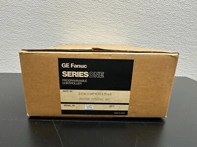 GE Fanuc Part No IC610PER151D SeriesONE Programmable Controller Printer Interfac - Изображение 1 из 4