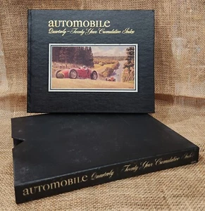 Rare Automobile Quarterly - 20 Year Cumulative Index - HC w/Slipcase 1985 - Picture 1 of 20