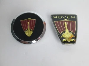 Rover P6 Bonnet & Boot Badges - pair - New - Picture 1 of 2