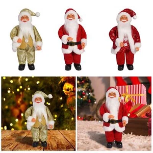 Santa Claus Doll Christmas Figurine 12" Ornament Ornament Santa Claus Figurine - Picture 1 of 20