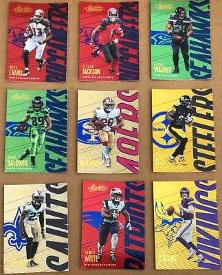 2018 PANINI ABSOLUTE NFL BLUE SPECTRUM PARALLEL CARD YOU PICK ROOKIE - Image 1 of 3