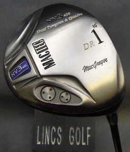 MacGregor Mactec NV3 10° 1 Driver/Wood Regular Graphite Shaft Golf Pride Grip - Picture 1 of 6