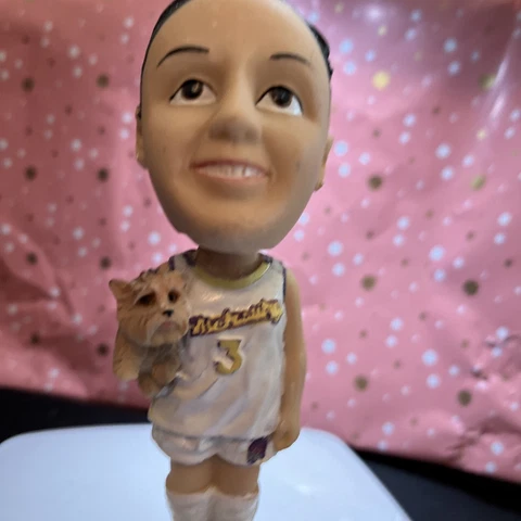 90s LISA HARRISON Bobblehead PHOENIX MERCURY And Princess Dog. Vintage Cover